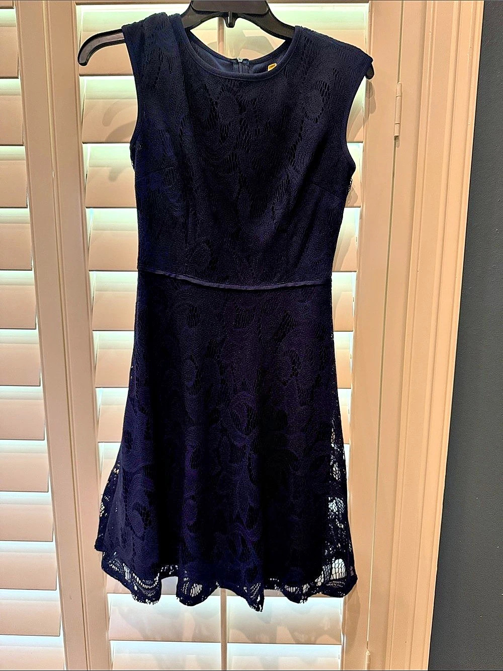 Wisp Leeah Lace Dress Girls Black Floral Size 2P NWT